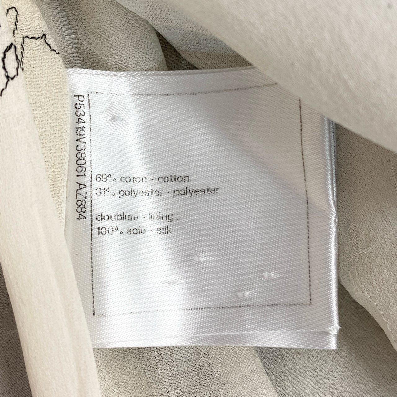 16k10 CHANEL シャネル ココマーク ダブルロングコート P53419V38061 34 インディゴ ブルー デニム 裏地刺繍t18r