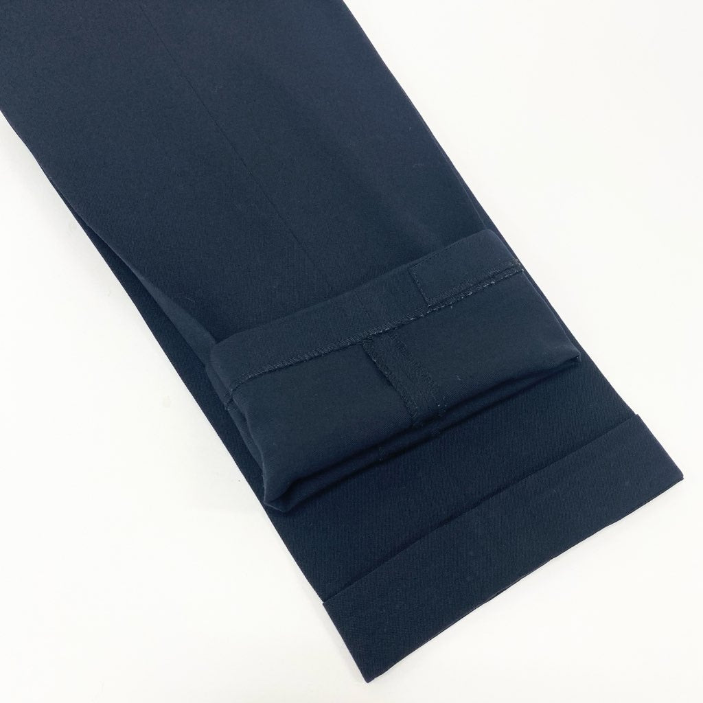 22l28 issey miyake イッセイミヤケ セットアップスーツ シングルスーツ 3B テーラードジャケット タックパンツ メンズ 紳士服 サイズ4 ネイビー ウール100％o07t