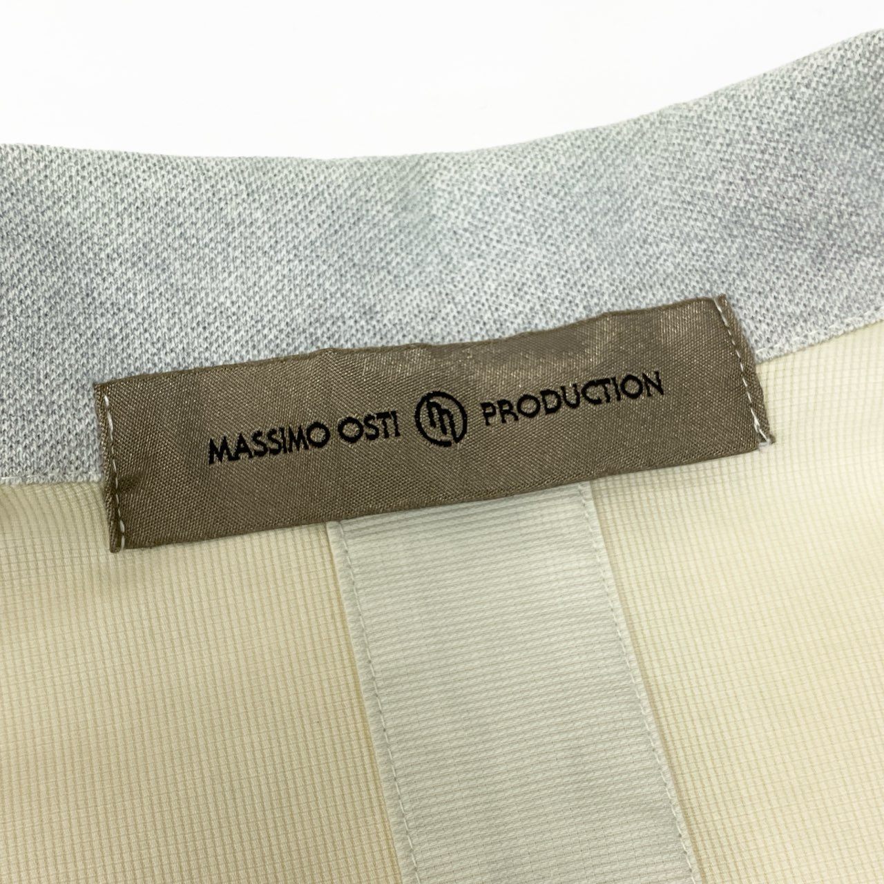 42b27 MASSIMO OSTI マッシモオスティ Techweear テックウェア サイズ46 ホワイト Tactical Jacket タクティカルジャケットt18r