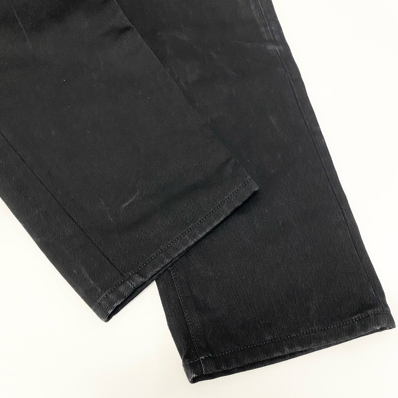 85a16 VALENTINO ヴァレンティノ 2099 ブラックデニム チノフィットパンツ サイズ34 Black Denim Pants ボトムスt18r