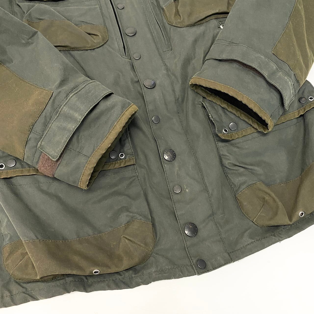 79c26 Barbour バブアー ×TOKITO トキト Military Jacket ミリタリージャケット 1102301 Sサイズ カーキ コットン100％ メンズ 男性用u02t