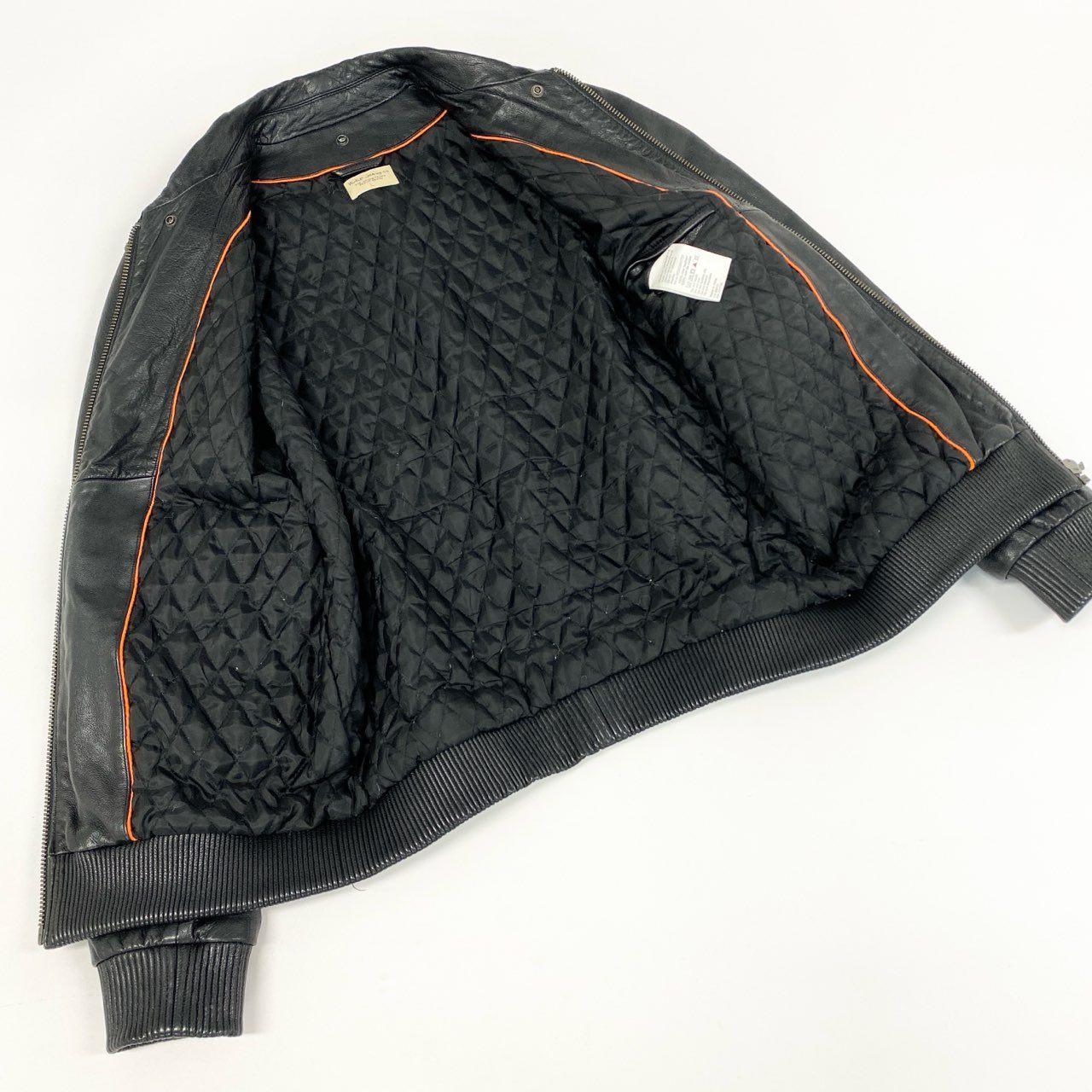 10i16 nudie jeans ヌーディージーンズ G-1 レザージャケット シングルライダース サイズL ブラック 牛革 メンズu02t