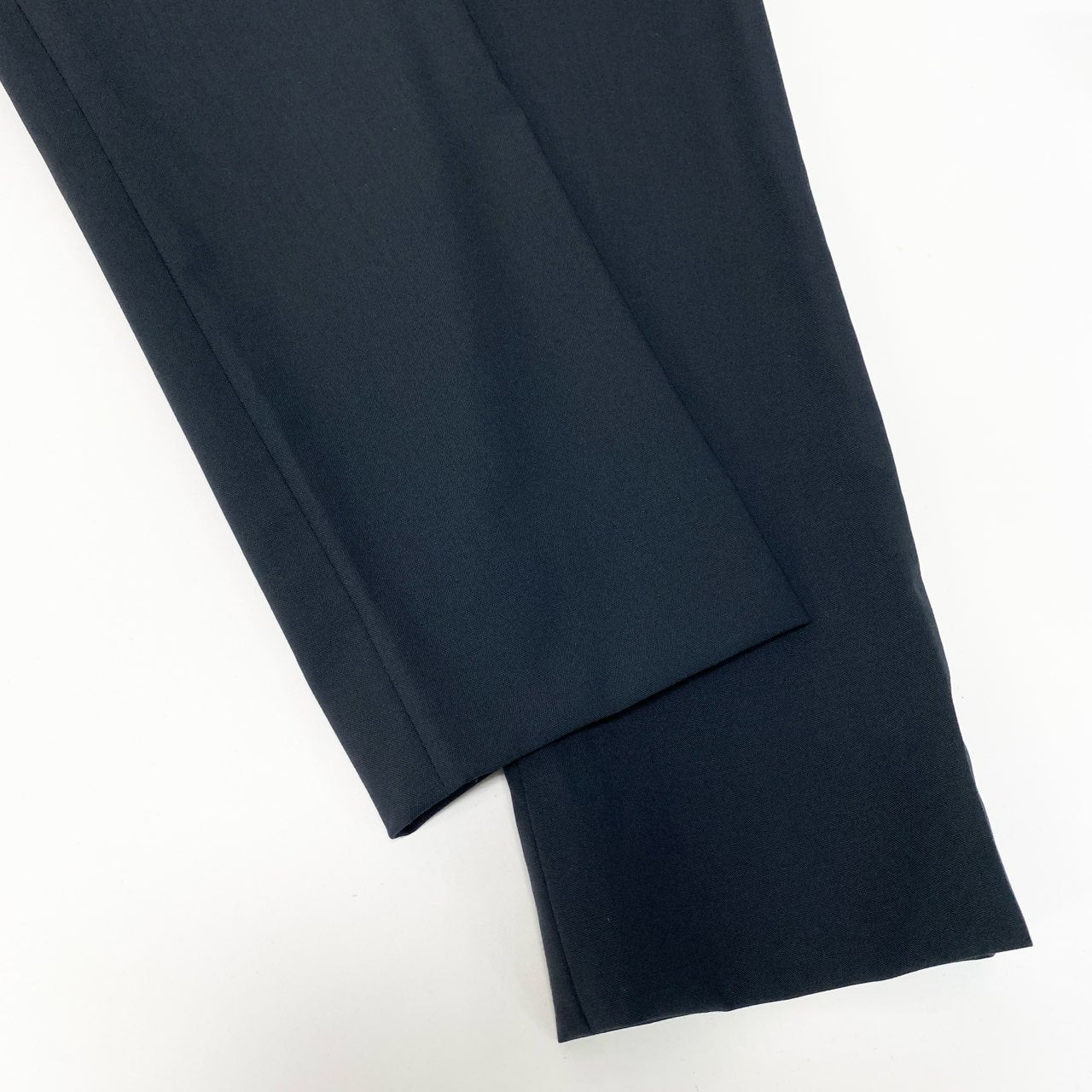 83b23【美品】The Row ザロウ スーツセットアップ テーラードジャケット テーパードパンツ 0サイズ ダークネイビー レディース 女性用u02t