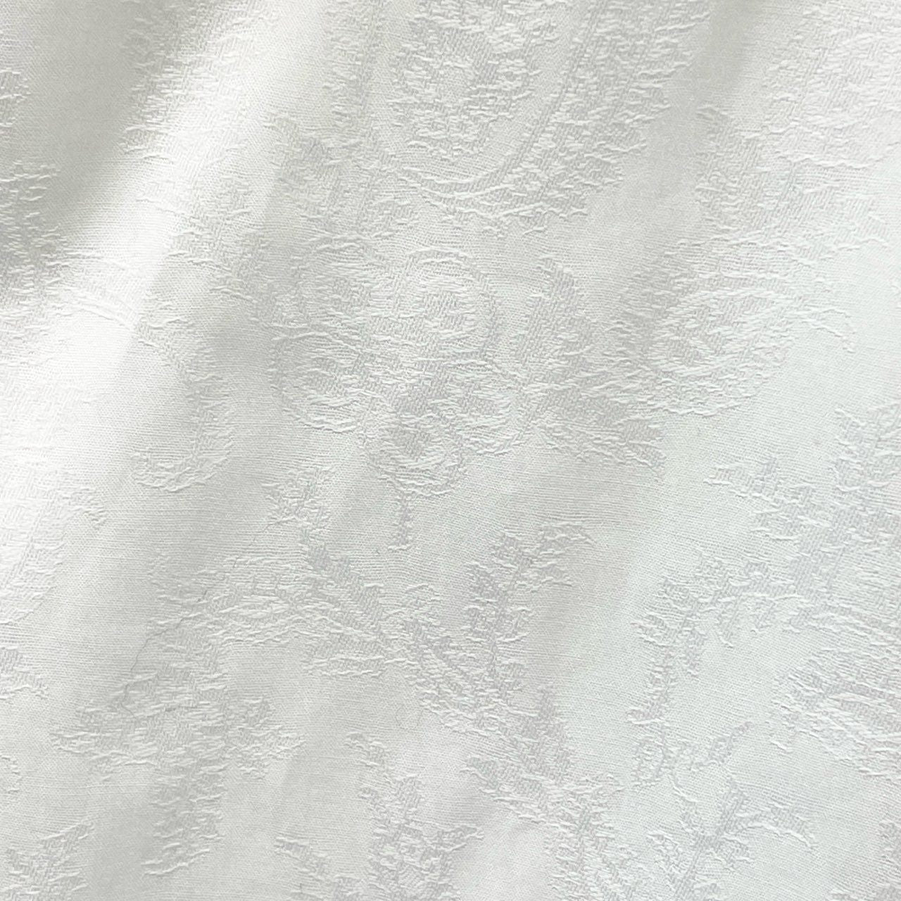 5c2 【美品】 ETRO エトロ ペイズリー柄 ロングスリーブシャツ コットンシャツ 総柄 イタリア製 メンズ 紳士服 サイズ43 ホワイト 綿100％u02t