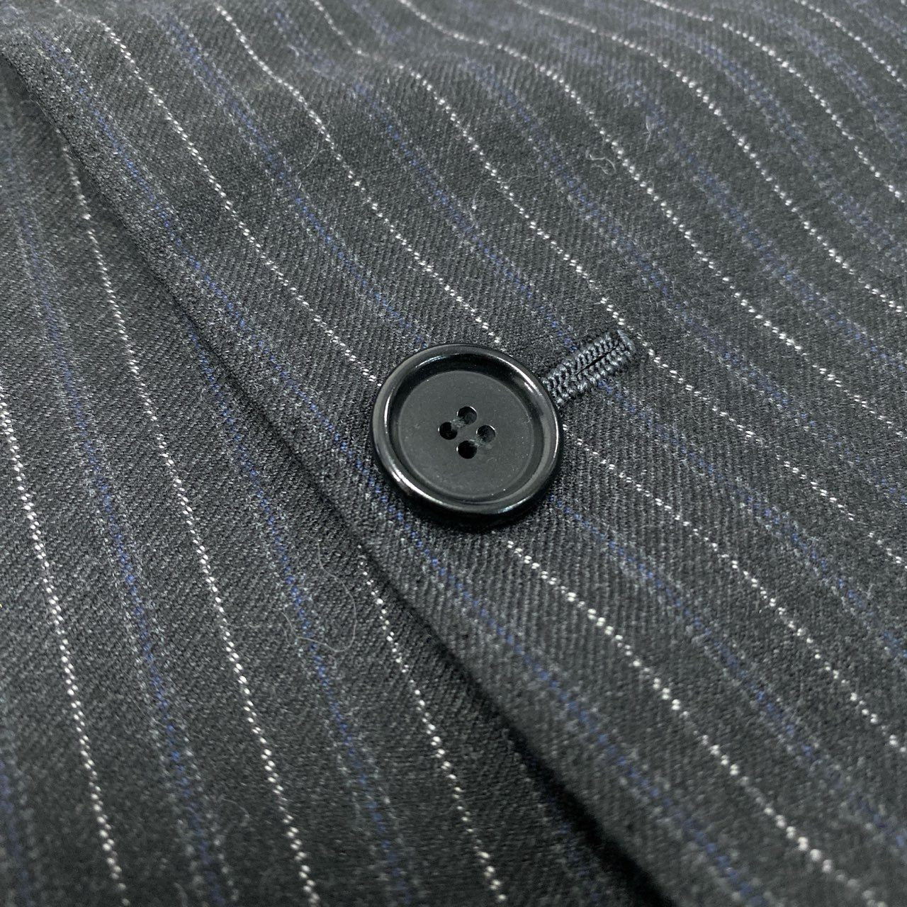 51Ⅼ2 Cesare Attolini チェザーレアットリーニ シングルスーツ セットアップ ストライプスーツ タイユアタイ 50 7R グレー系 ウール メンズ tie your tieu02t