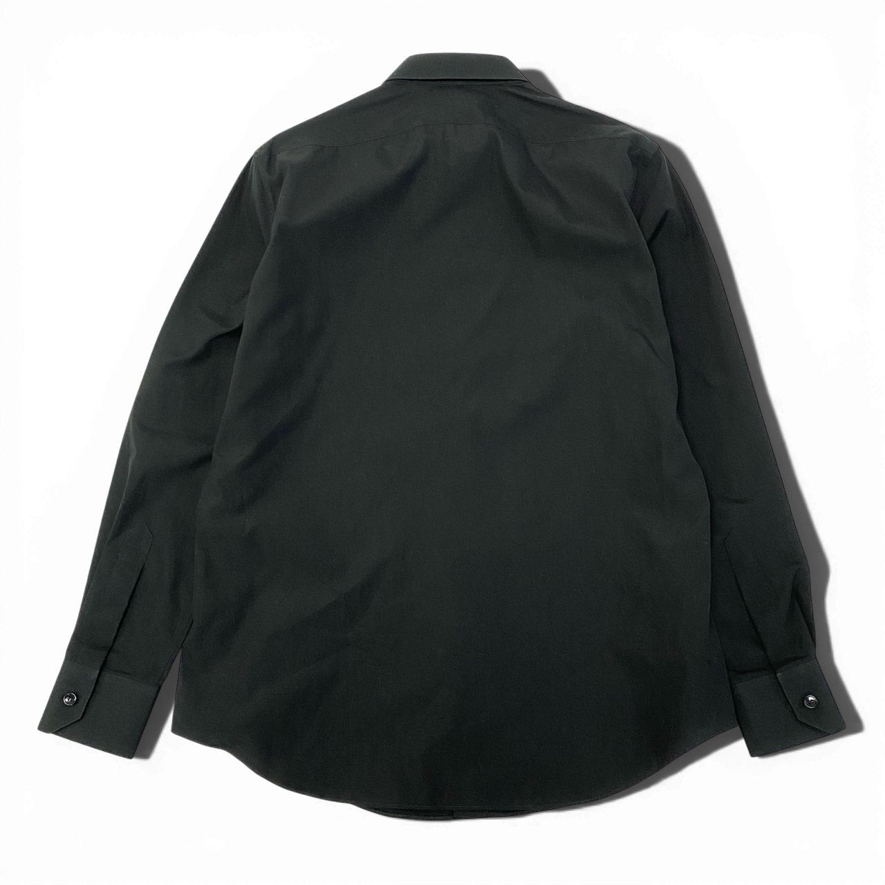 59a21 CELINE セリーヌ by エディスリマン 2C154808E Classic shirt 長袖シャツ ブラックシャツ ドレスシャツ サイズ39 ブラック メンズ トップスk02i