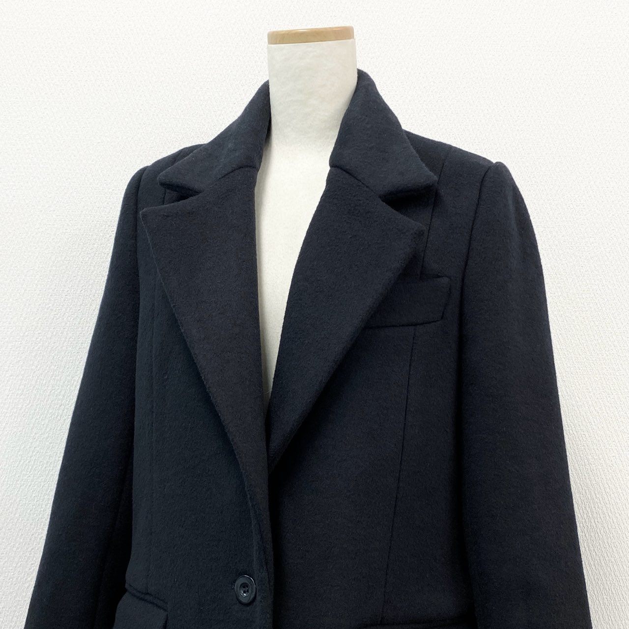 27a17 SLY スライ MICHIXSLY CHESTER COAT ミチスライ チェスターコート ロングコート アウター 030HAR01-3951 FREE ネイビー