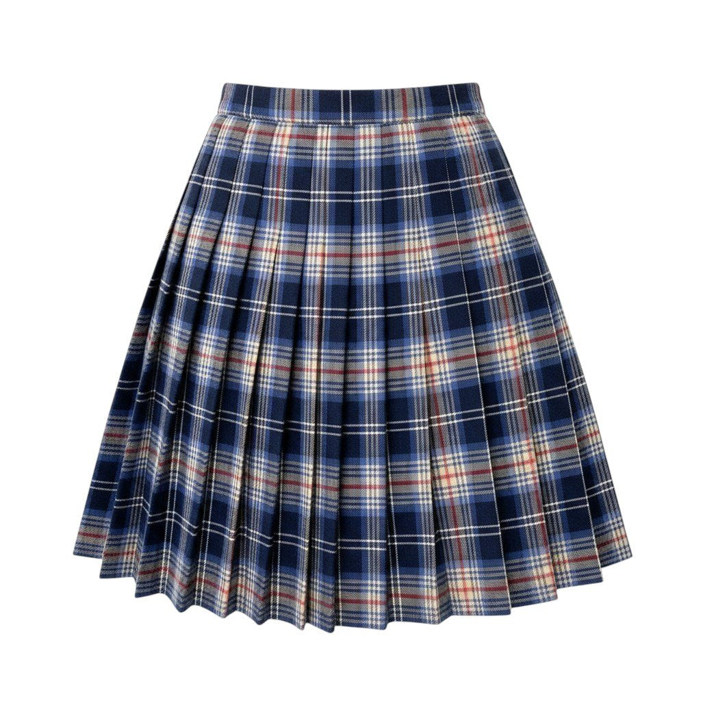 Ig9 BURBERRY バーバリー ラップスカート チェック柄 バックプリーツ サイズS/160 マルチカラー レディースo07t