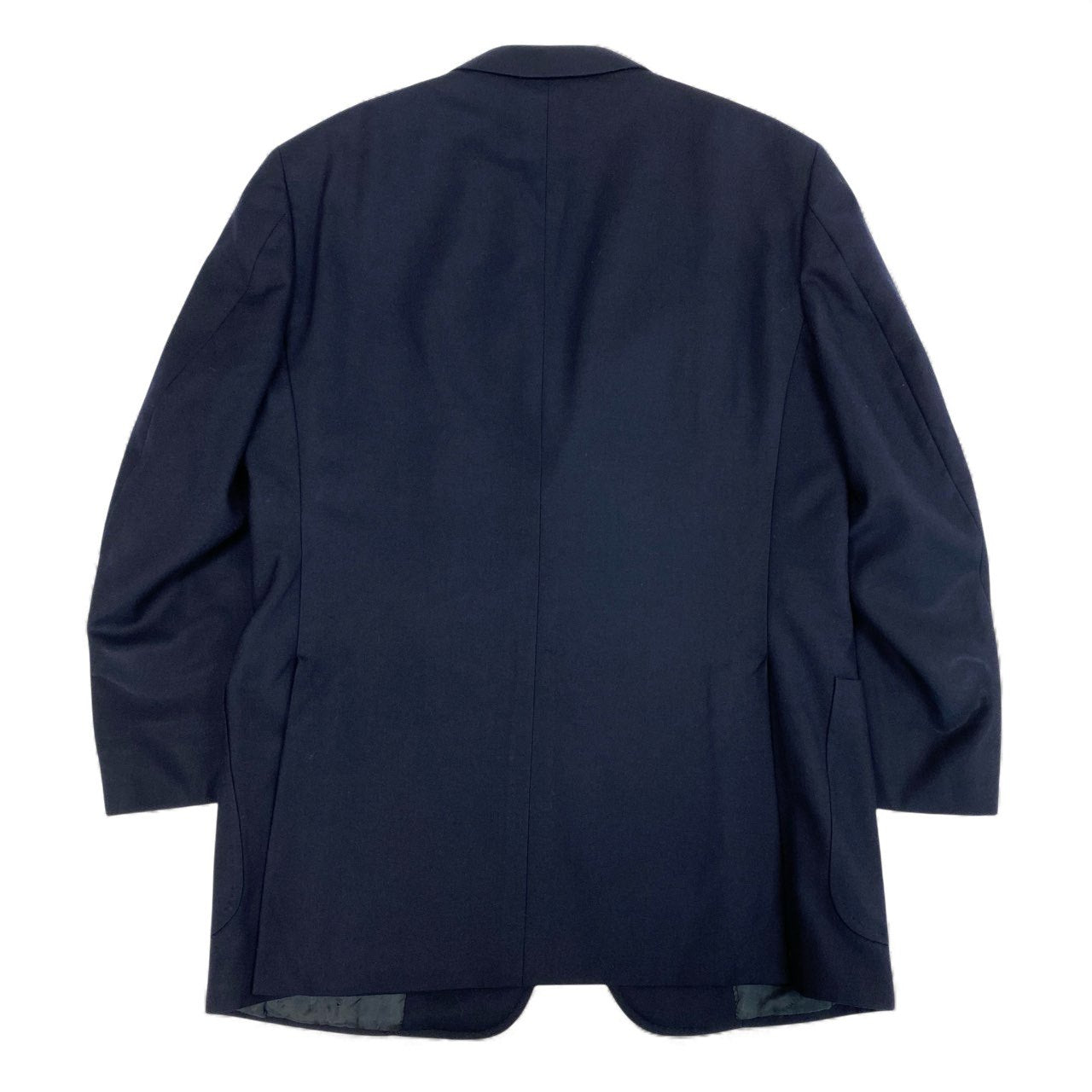 74k11 【美品】ARNYS PARIS アルニス テーラードジャケット ブレザー 三釦 フォーマル ビジネス 50サイズ ネイビー メンズu02t
