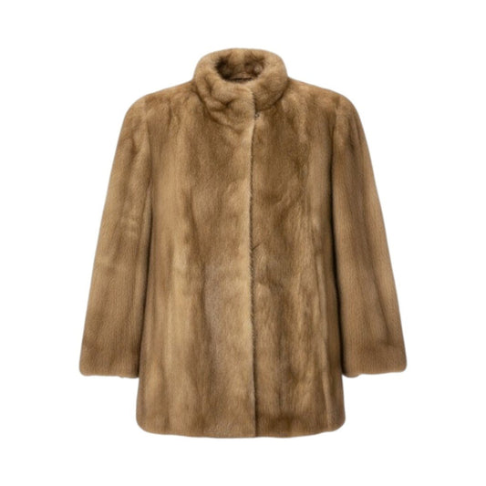 35c20 MOONBAT ムーンバット パステルミンク 毛皮コート ミンクコート サイズ15号 レディース アウター 本毛皮k02i