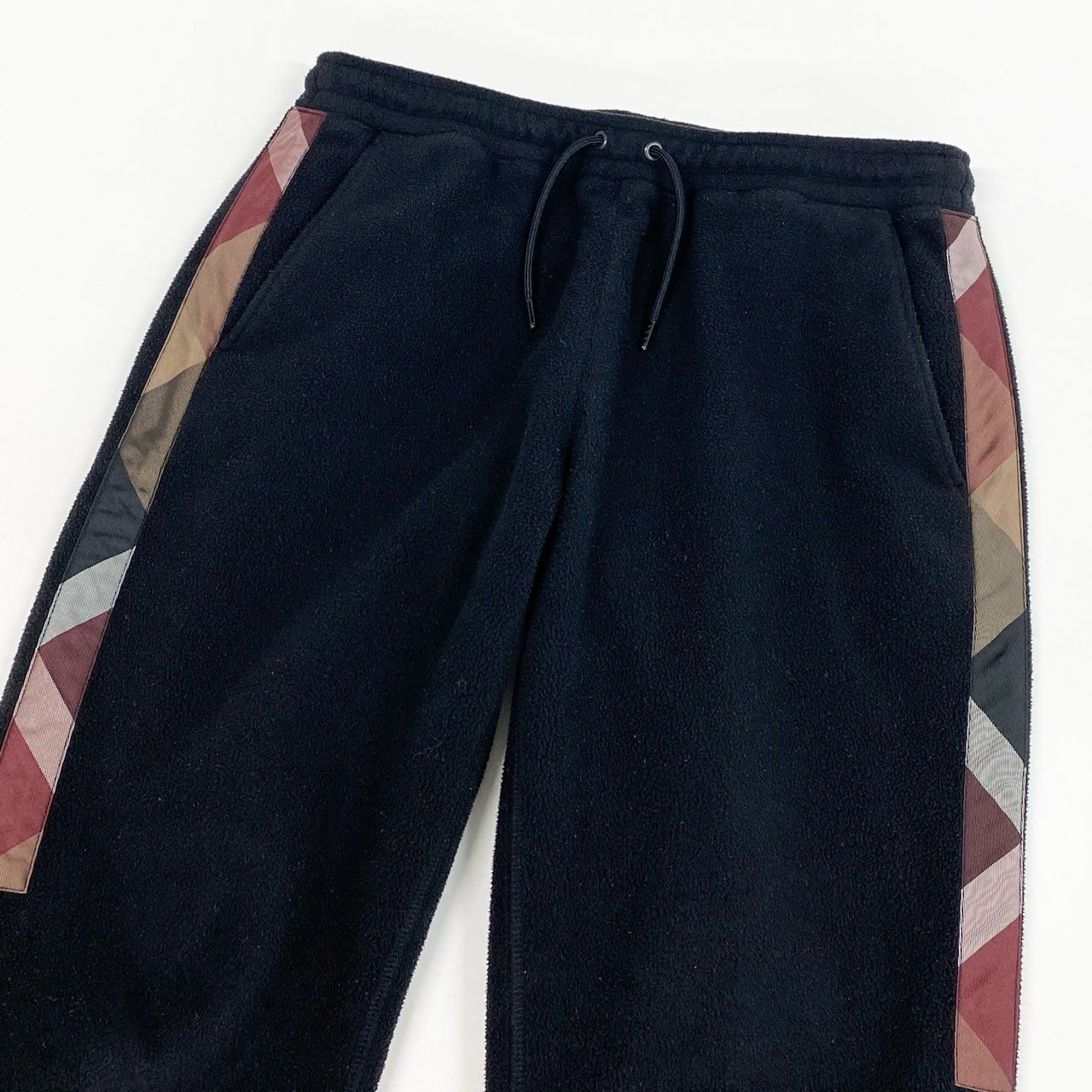 52L9 BLACK LABEL CRESTBRIDGE ブラックレーベルクレストブリッジ フリースパーカー ボトムス セットアップ 2点セット L ブラック メンズ 男性用u02t