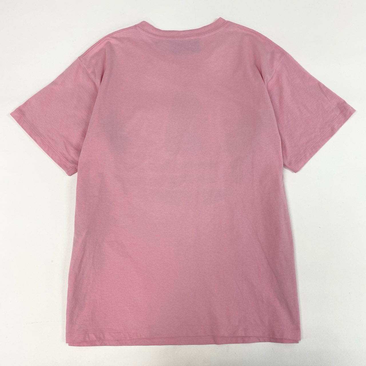 4i12 GUCCI グッチ × adidas アディダス トレフォイル プリントTシャツ 723384 M ピンク カットソー 箱 タグ付属k02i