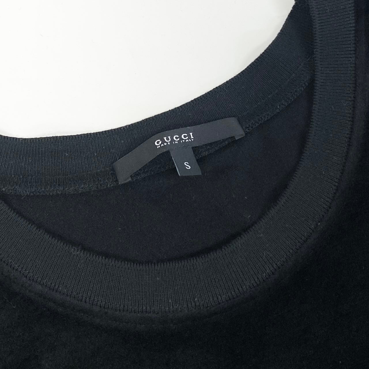 e1 【美品】GUCCI 半袖ベロアドレスワンピース イタリア製 249619 X9909 Sサイズ ブラック レディース 女性用k02i