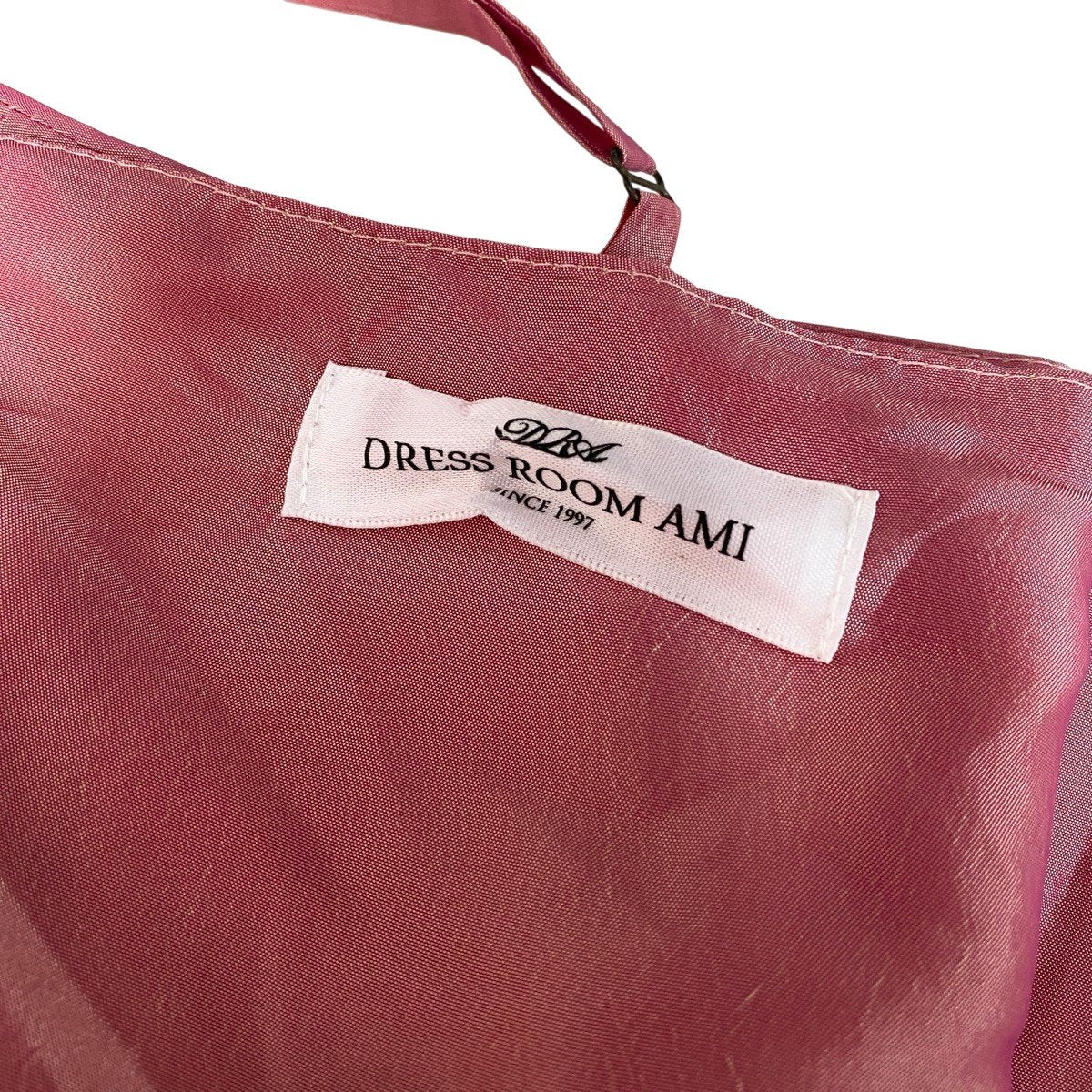 63h12 DRESS ROOM AMI ドレスルームアミ パーティードレス ロングドレス 花柄プリント  ピンク系 レディース 女性用u02t