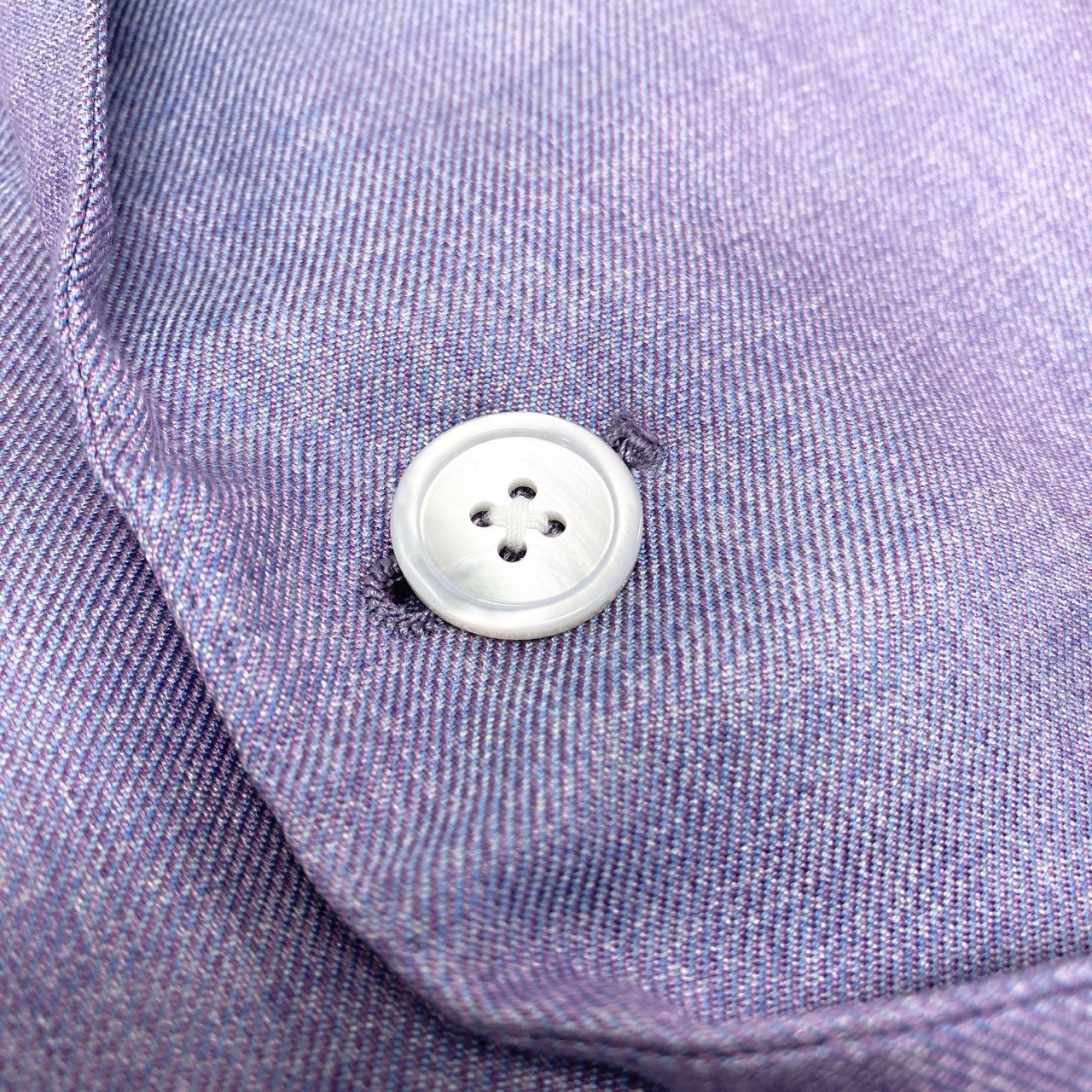 67L1 《美品》 mila schon ミラショーン テーラードジャケット シルクジャケット 背抜き シングル 2B メンズ 紳士服 48 パープル 絹100％u02t