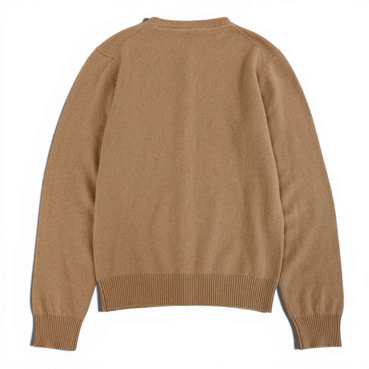 30a9 miu miu ミュウミュウ ロングスリーブ ニットカーディガン カシミヤニット 胸元ロゴ 刺繍  イタリア製 レディース サイズ42 ベージュ カシミア100％o07t