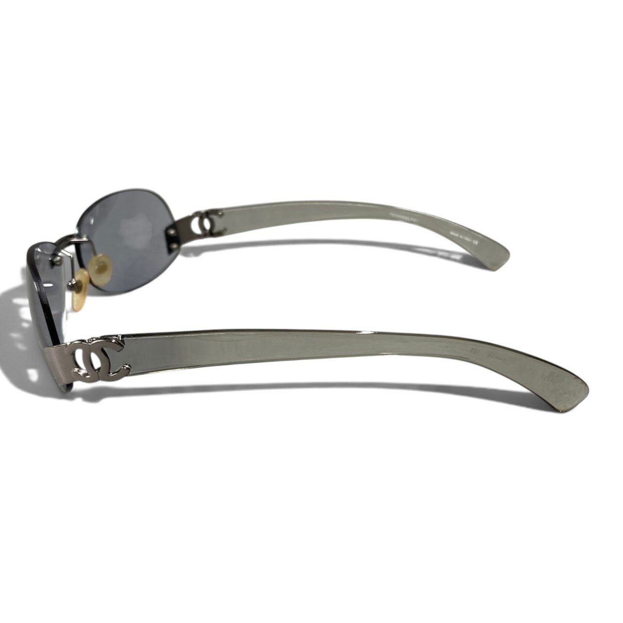 h20 CHANEL Rimless CC Logo Sunglasses 4037 168/87 59□15 125 Women'sta1
