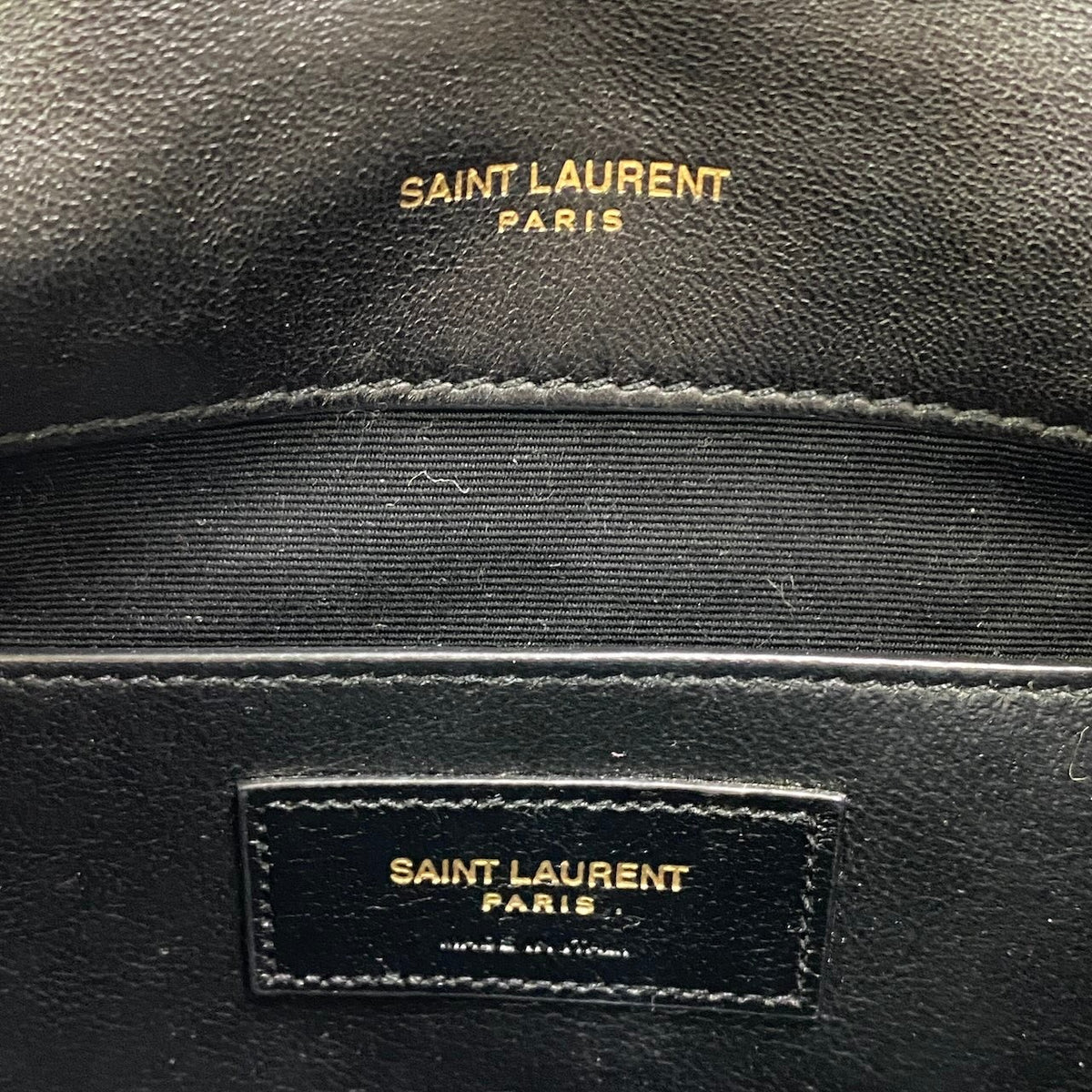 h21 SAINT LAURENT サンローラン YSL ジェイミー  チェーンミニショルダーバッグ YSL Jamie Chain Mini Shoulder Bag Black Leathert18r