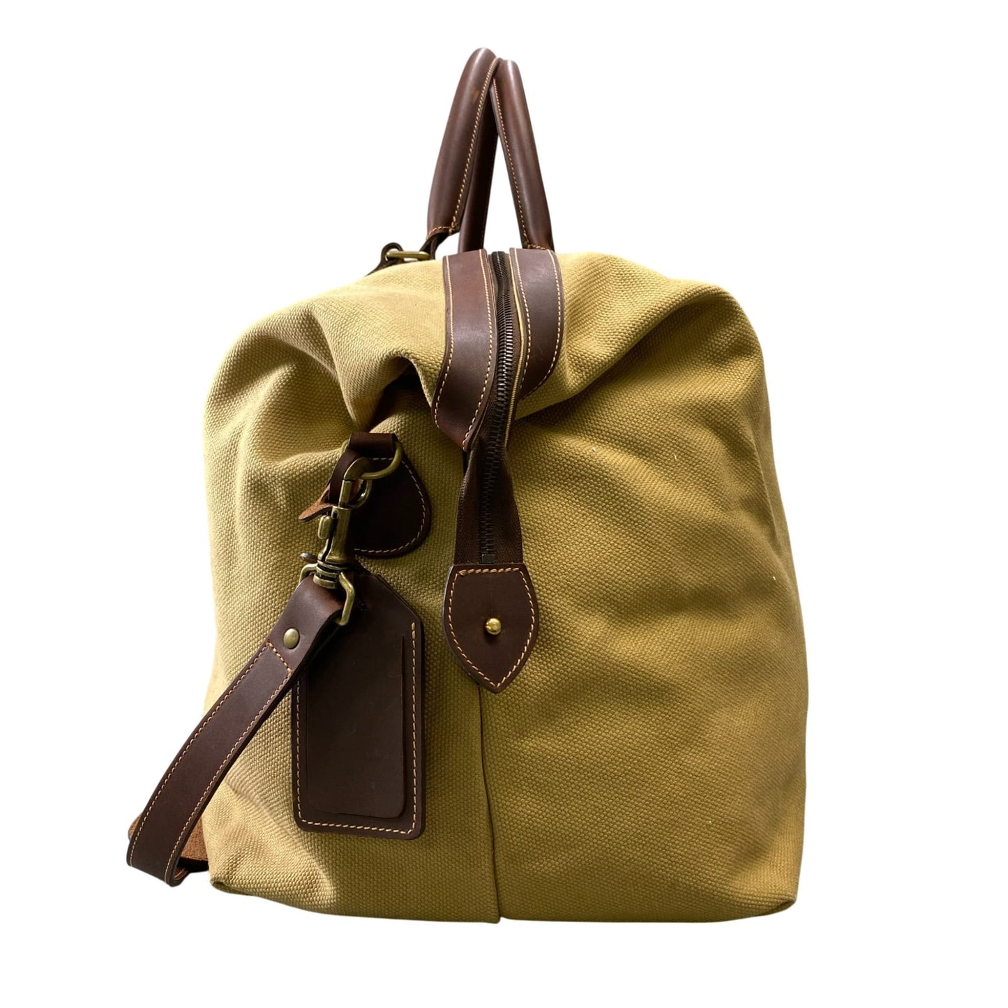 BL10 TUSTING タスティング 2WAY ボストンバッグ キャンバスバッグ 鞄 ベージュ ブラウン メンズk02i