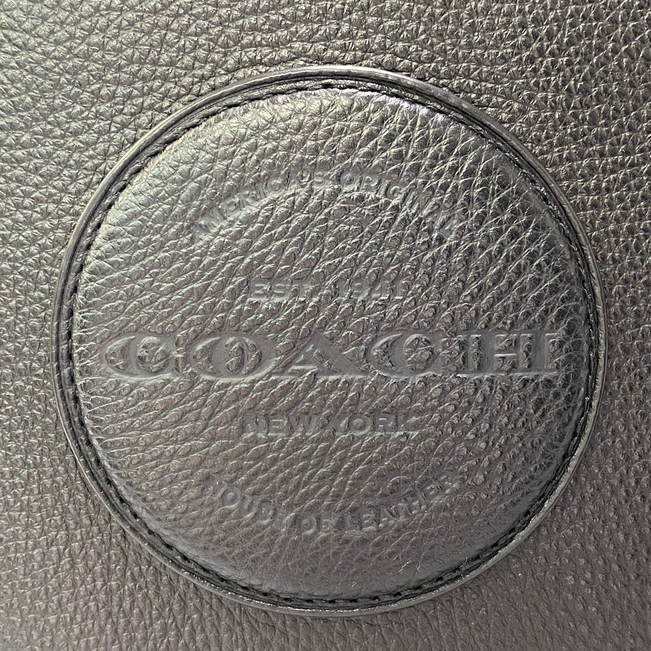 f11《極美品》 COACH コーチ デンプシー 2Way トートバッグ Dempsey 2-Way Shoulder Bag B23200 / C5268 ブラックt18r
