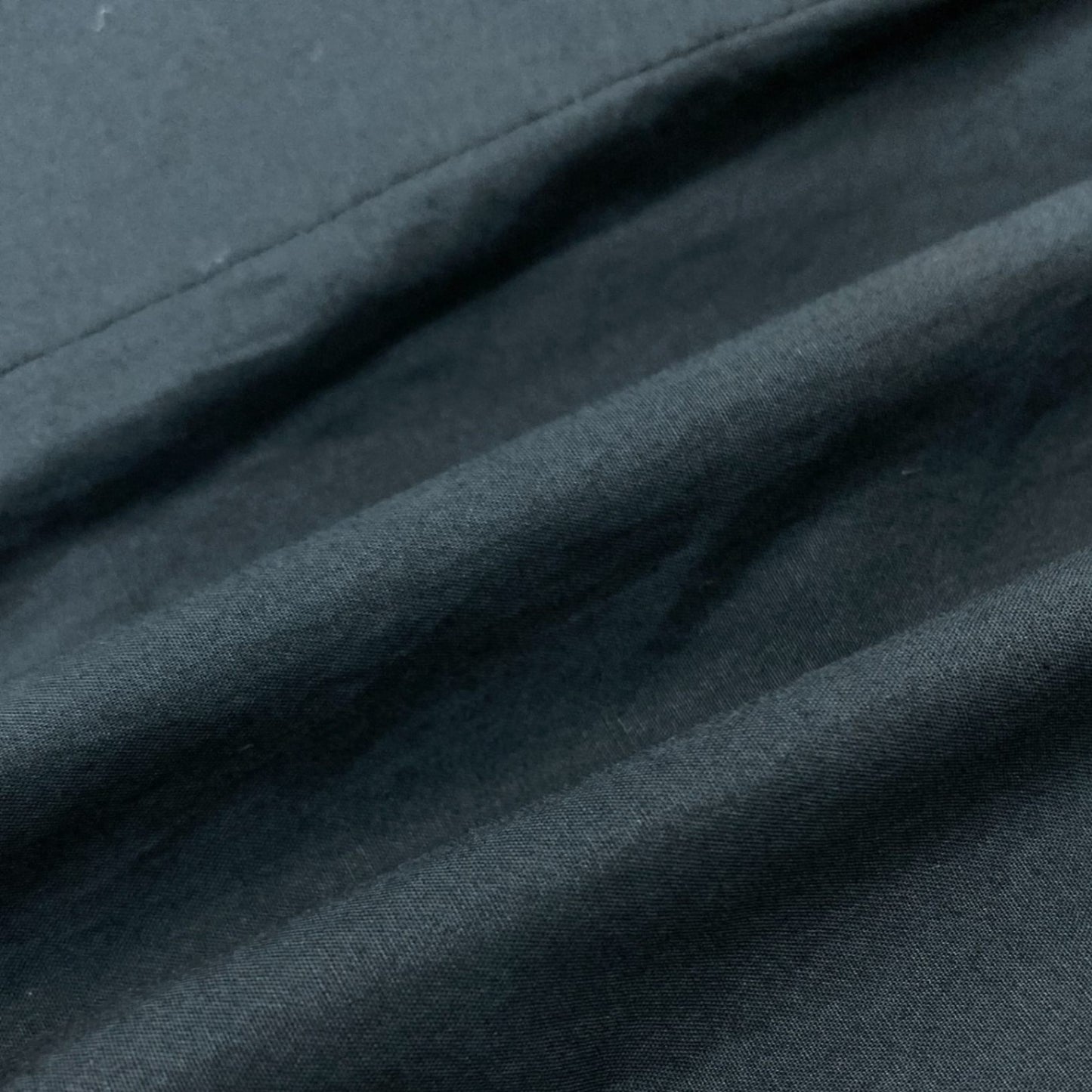 7L22  Y-3 ワイスリー Mod Parka Shirt オーバーサイズフーディージャケット背面 ロゴ刺繍 Lサイズ ブラック コットン100％ メンズu02t