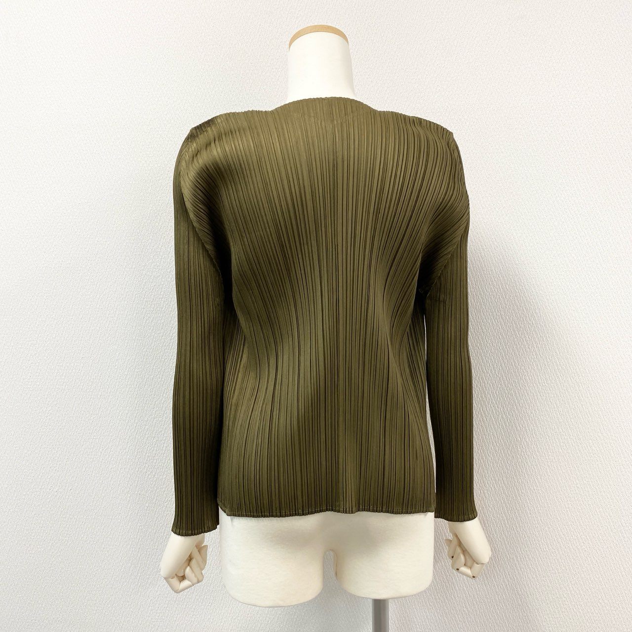 77i8 PLEATS PLEASE ISSEY MIYAKE プリーツプリーズ イッセイミヤケ 日本製 長袖プリーツカーディガン 羽織 ジャケット PP03-J0131 3 ブラウン系 レディースo07t