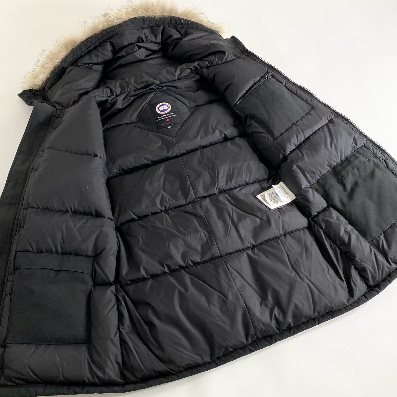 88i27 CANADA GOOSE カナダグース Jasper Parka ジャスパー ダウンコート ダウンジャケット 3438JM サイズXS ブラック メンズ