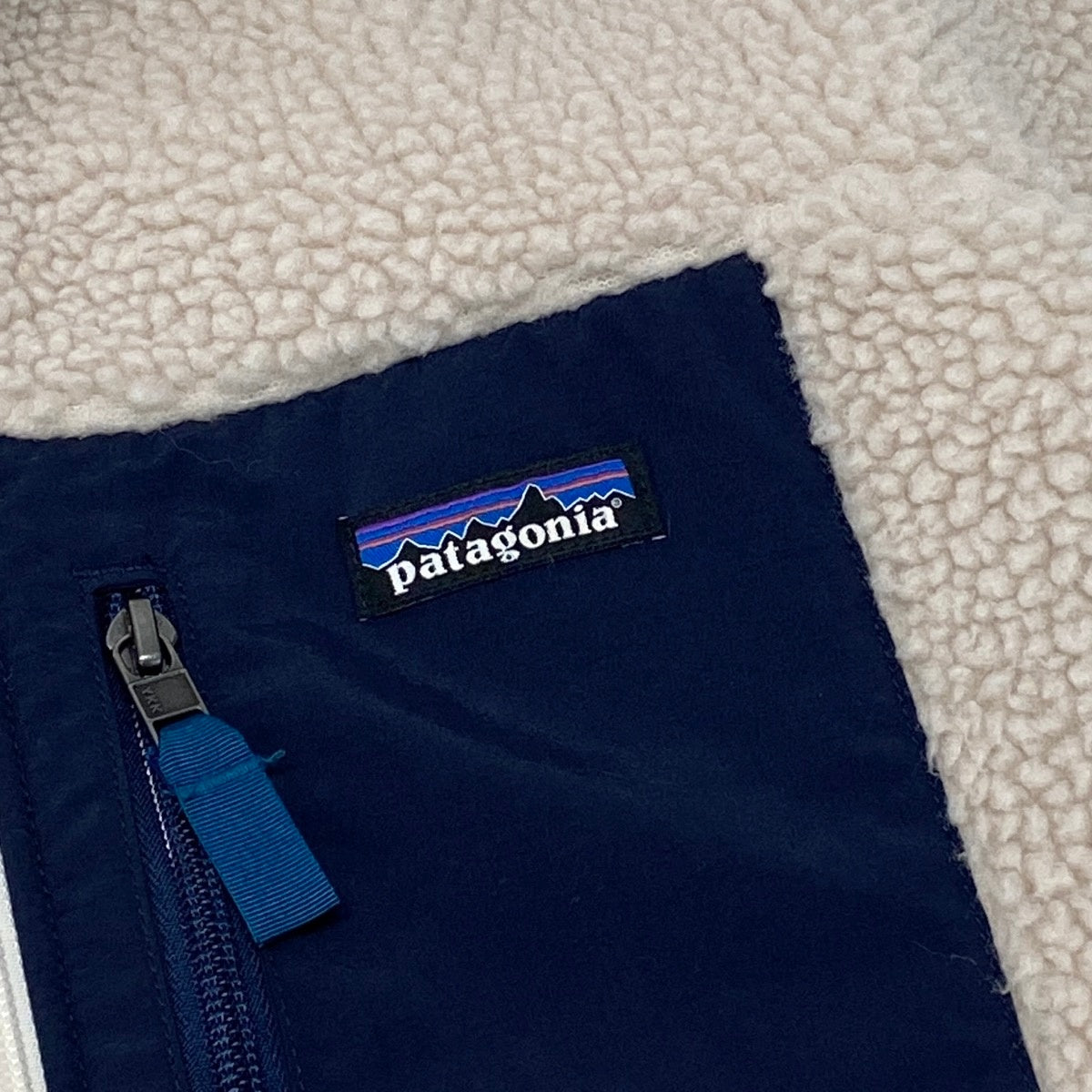 71g2 patagonia パタゴニア 2019年 Classic Retro-Ⅹ Jacket クラシックレトロジャケット ボアジャケット サイズXS アイボリー メンズu02t