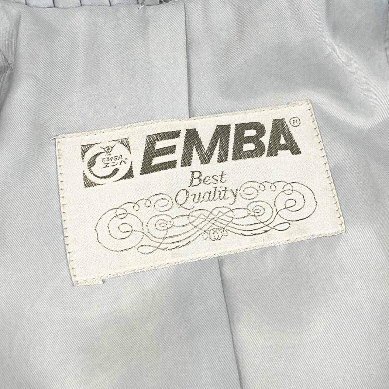 77L8 《特級》 EMBA エンバ 鑑定書付 サファイアミンク ロングコート サイズ4 ホワイト 最高級本毛皮 MINK FUR 日本製t18r