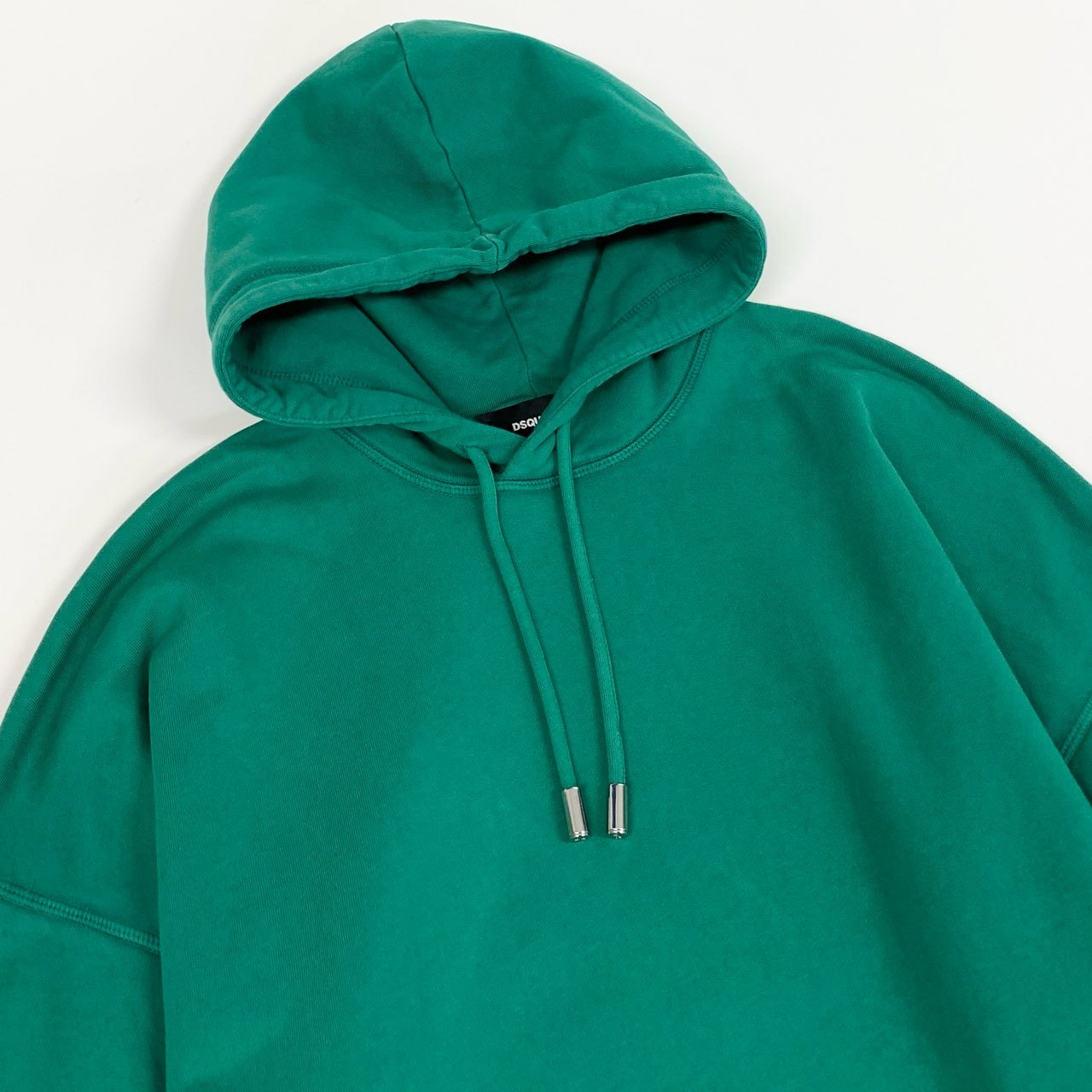 20a26 DSQUARED2 ディースクエアード バックロゴプリント プルオーバー フーディー パーカー スウェット トップス S72GU0361 XXSサイズ グリーン メンズ 男性用o07t