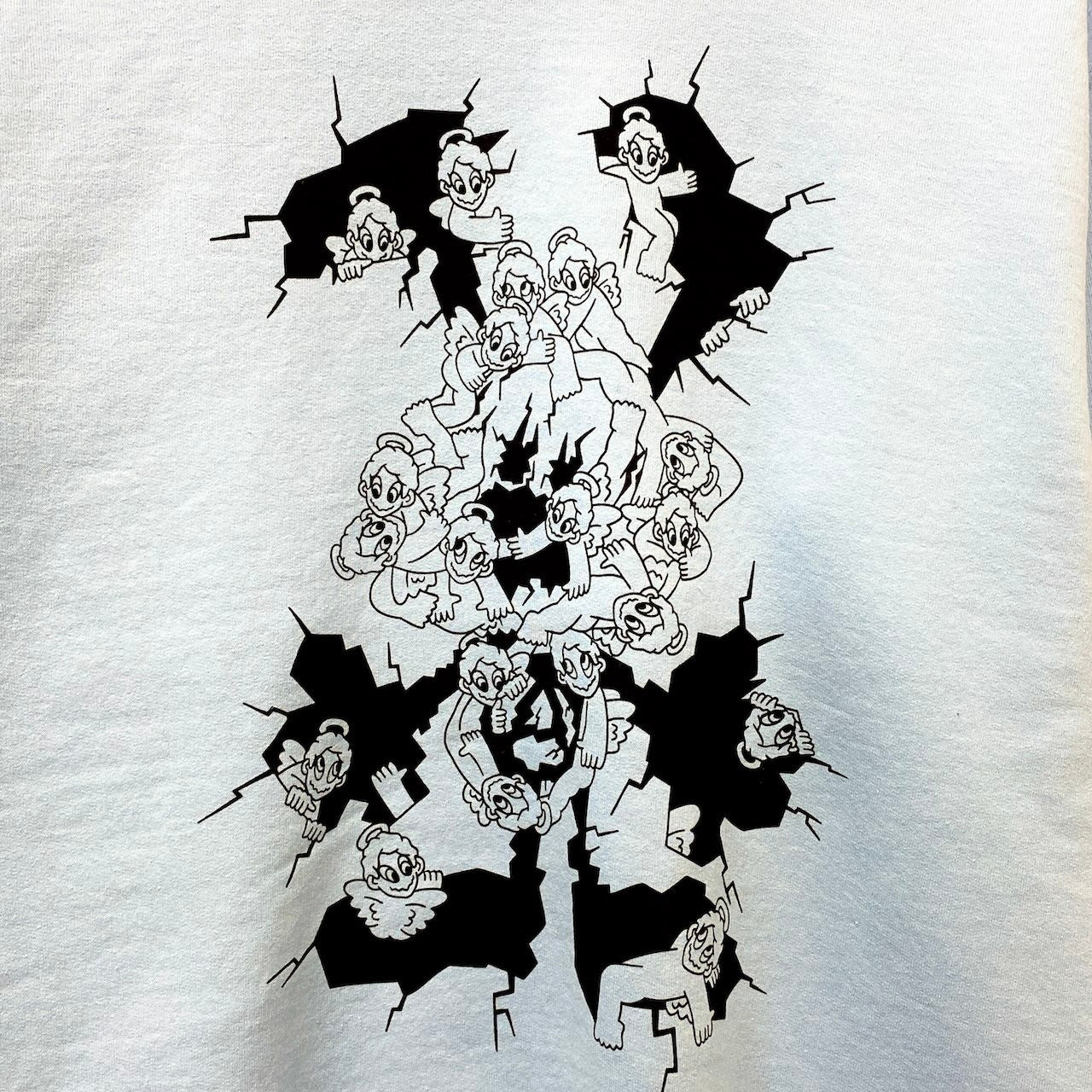73e18 VERDY ヴェルディ TAPPEI SWEAT CREW ロングスリーブスウェット トレーナー トップス Sサイズ ブルー メンズ 男性用u02t