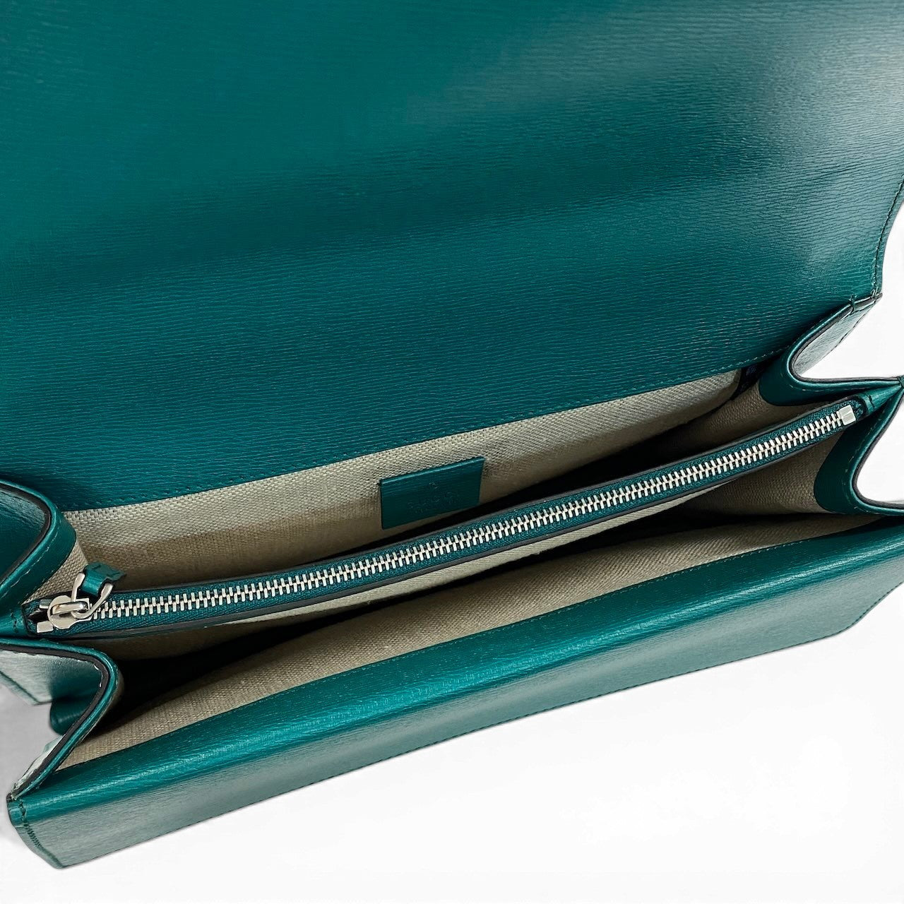 e4 《極美品》定価34万 GUCCI グッチ 定価34万 デュオニソス フラワー ショルダーバッグ Dionysus Flower Large Shoulder Bag グリーンt18r