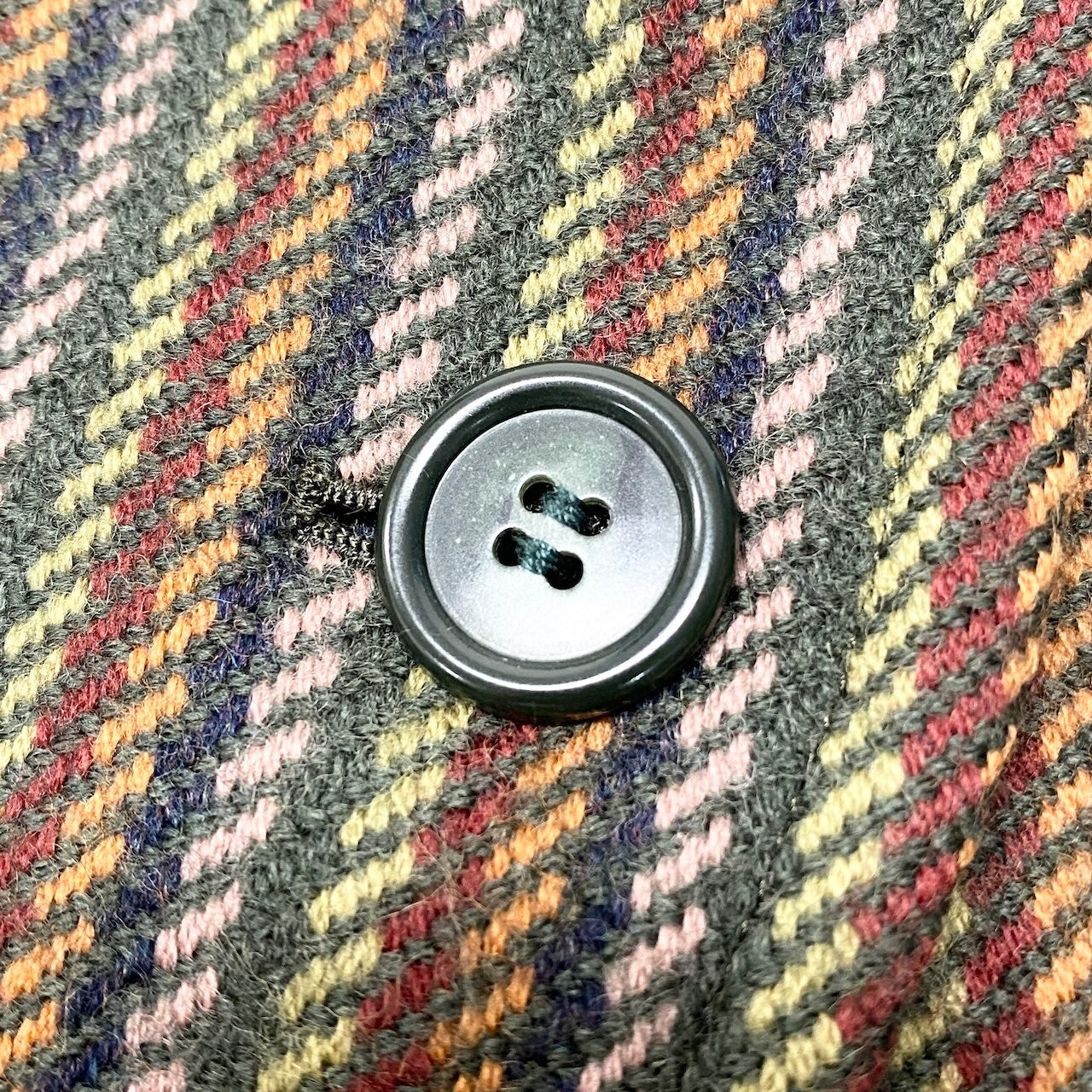 13f15 YVES SAINT LAURENT イヴサンローラン テーラードジャケット ストライプ柄 刺繍 サイズＭ マルチカラー ウール100％ レディース女性用u02t