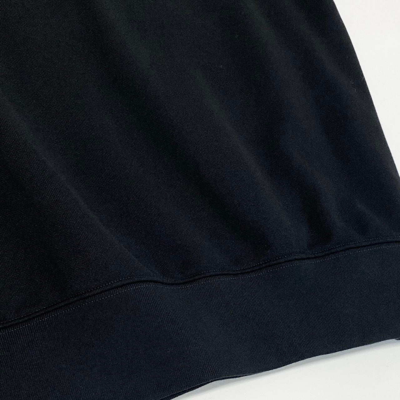 e11 《未使用品》定価16万 DOLCE&GABBANA ドルチェアンドガッバーナ ロゴクルーネック アイコンスウェット Logo Crew Neck Icon Sweat サイズXS ブラック D&G ドルガバ タグ付t18r