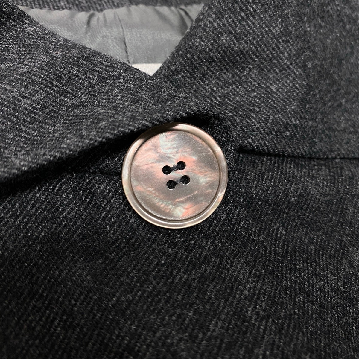 Ef24 Christian Dior ウールジャケット ショートコート 42/8サイズ グレー ウール100％ レディース 女性用u02tu02t