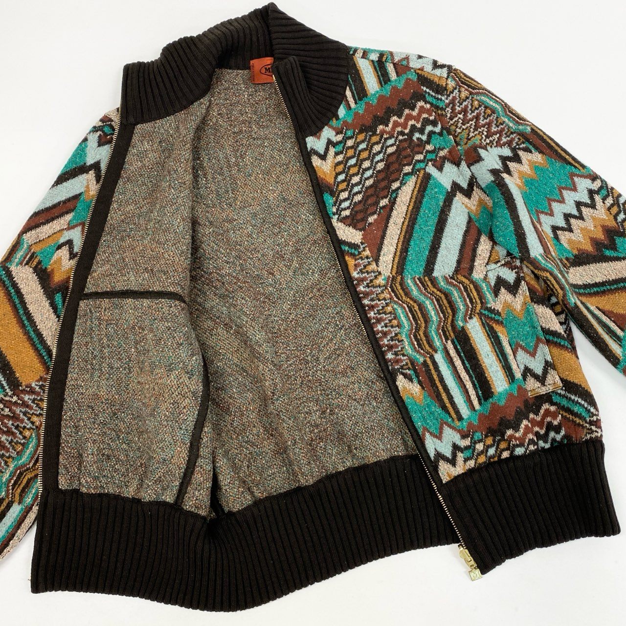 7L5 MISSONI ミッソーニ ニットジャケット ニットブルゾン 50周年