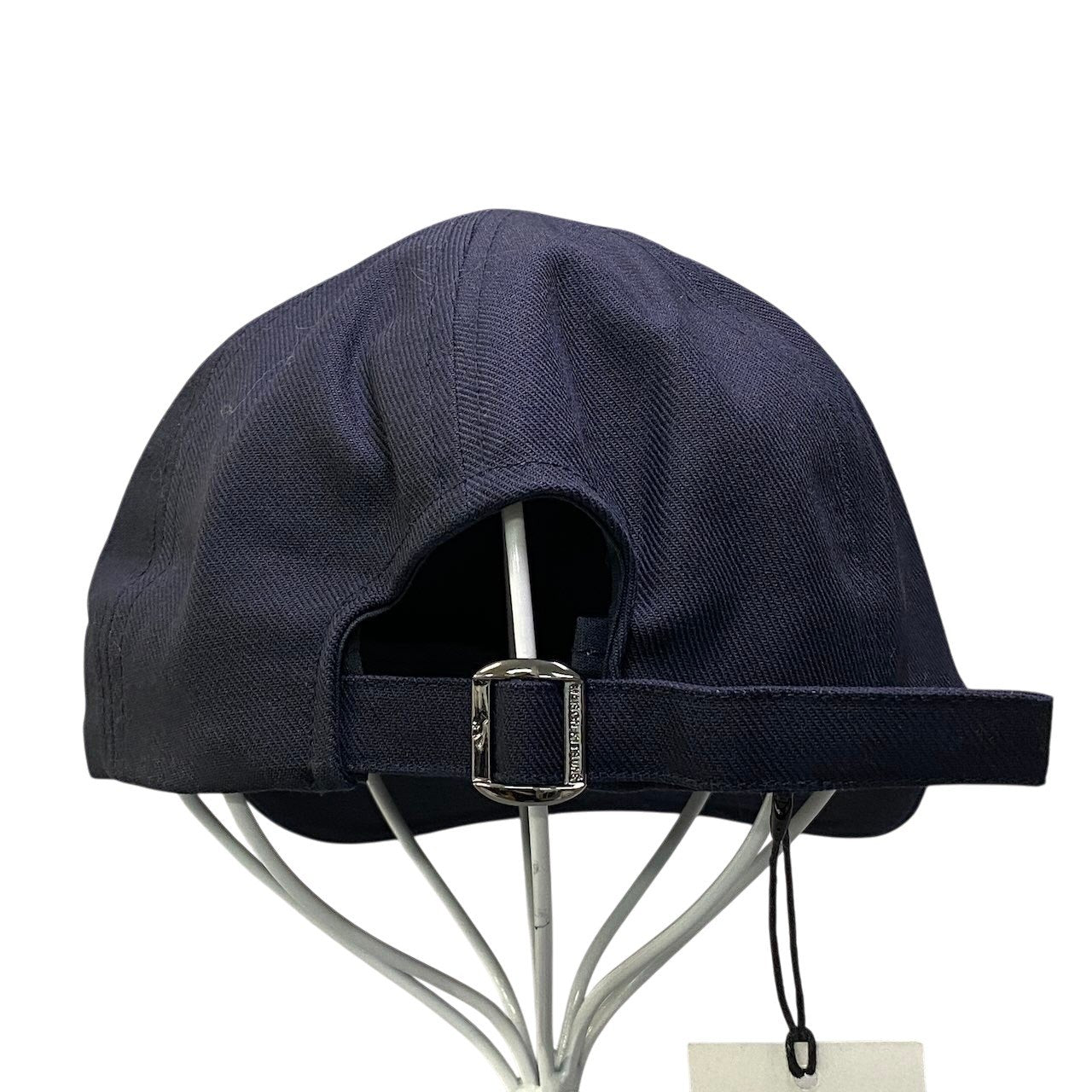 e16 【新品保管品】MAISON KITSUNE メゾンキツネ フォックスヘッドロゴ 6パネル キャップ 帽子 ネイビー レディース 女性用