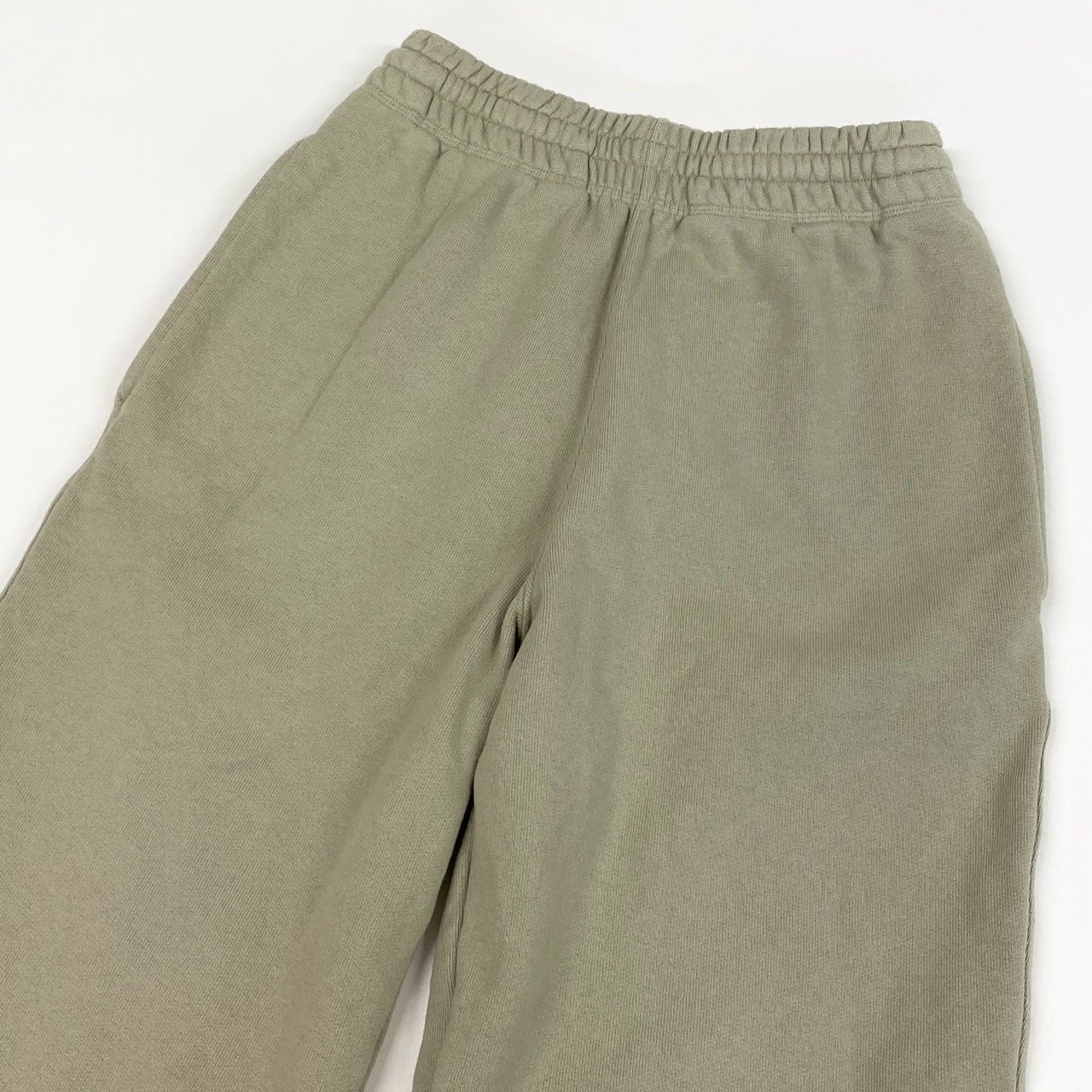 Ib16《美品》 BURBERRY バーバリー ホースロゴ アップリケ スウェットパンツ リラックスパンツ XS ベージュ系 レディースu02t