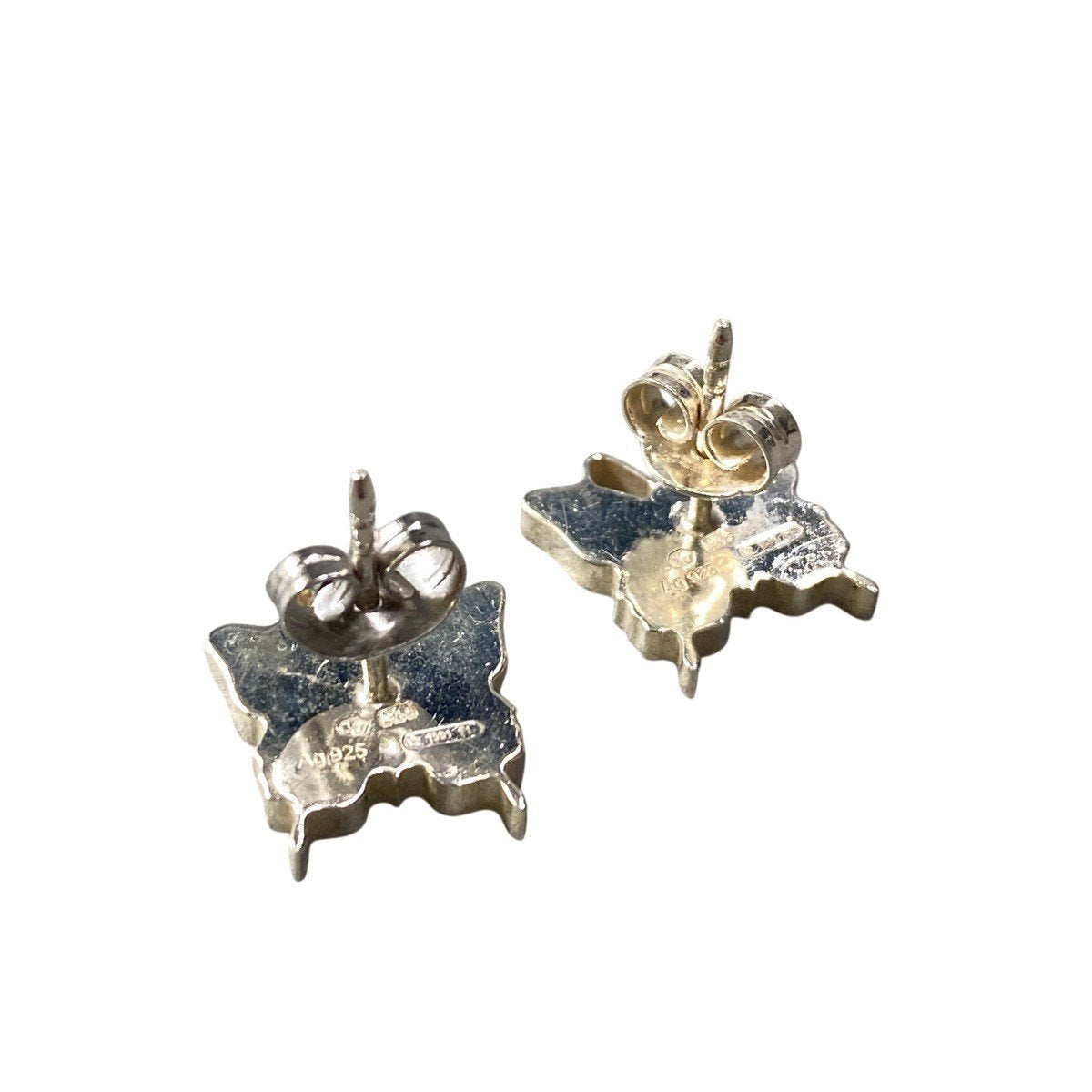 g31 GUCCI バタフライピアス シルバー Ag925 ジュエリー シルバー Ag925 レディース 女性用k02i
