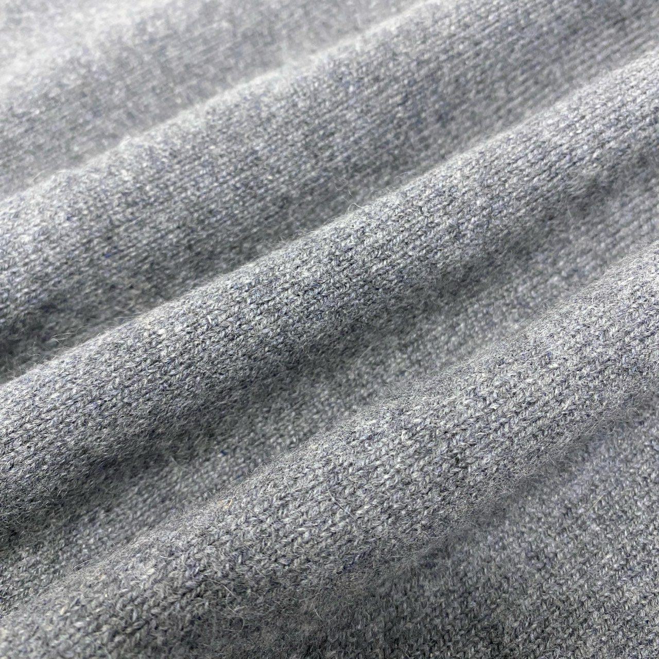 9a19 Ballantyne バランタイン ピュアカシミヤ 100％ ニットスカート サイズF グレー Pure Cashmere Knit Skirtt18r