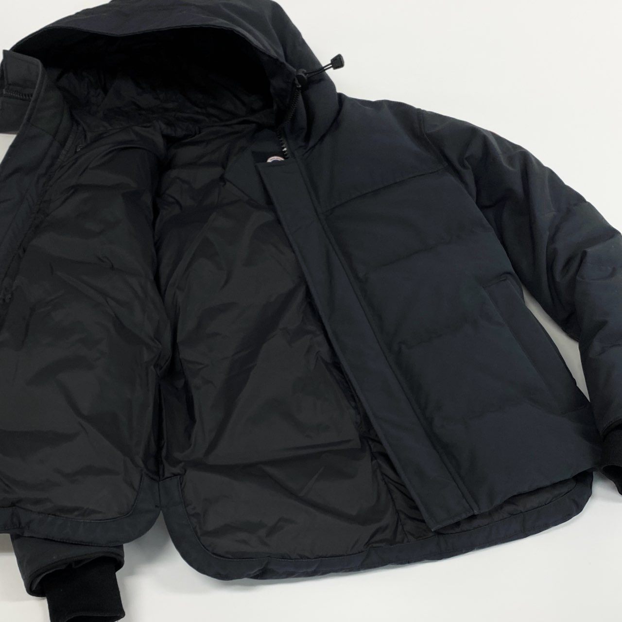 23L22 CANADA GOOSE カナダグース MacMillan Parka マクミランパーカー ダウンコート ダウンジャケット アウター 3804MA Sサイズ ブラック メンズ 男性用u02t