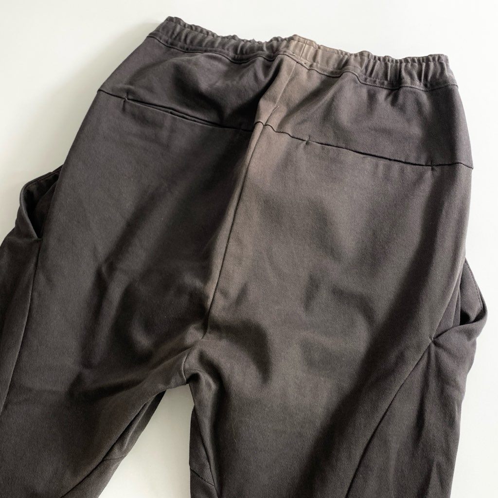 26b25 RIPVANWINKLE リップヴァンウィンクル RB-310 NEW SOLID PANTS ニューソリッドパンツ イージーパンツ 3 グレー ブラウン系 コットン