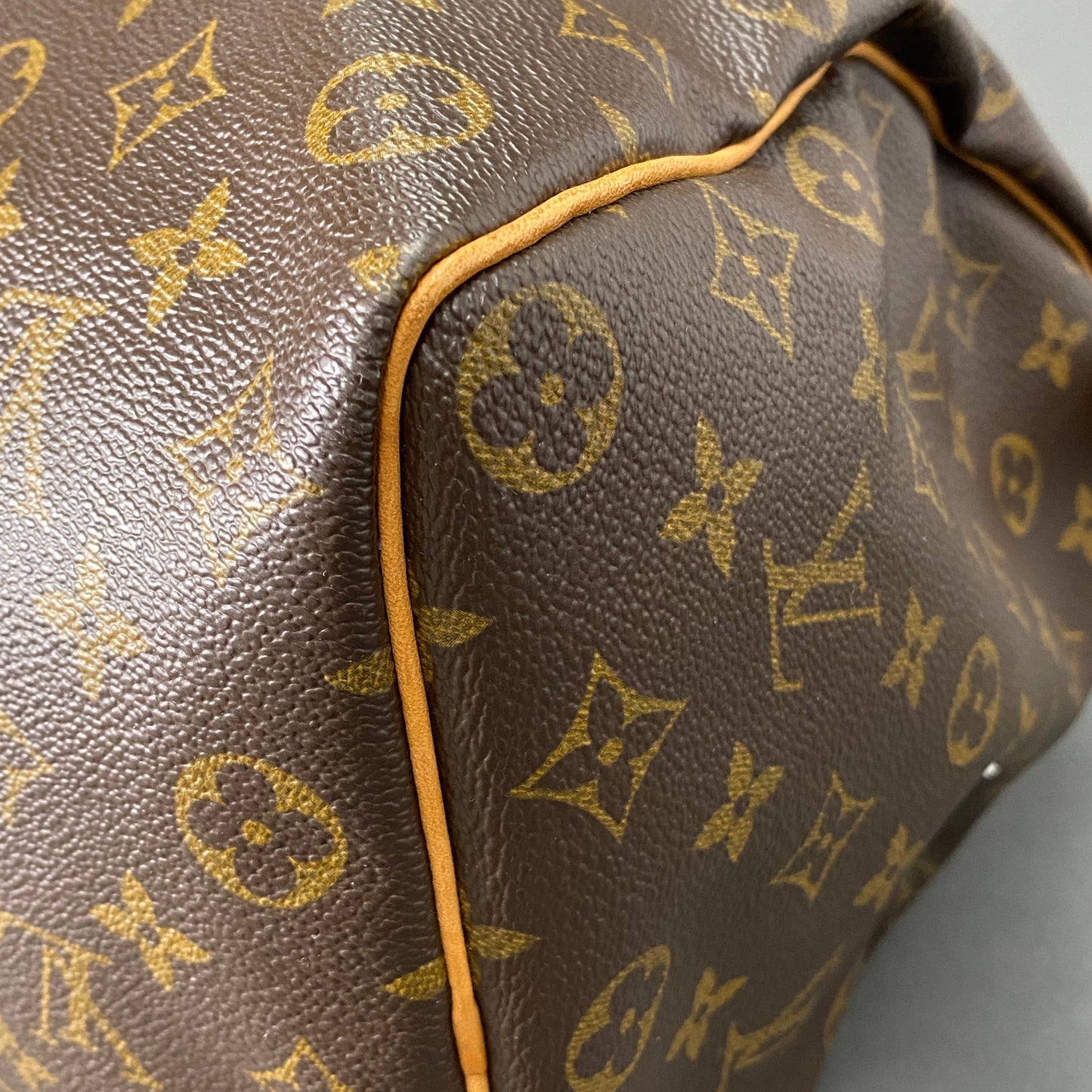 a26 LOUIS VUITTON ルイヴィトン M41524 モノグラム スピーディ 35 モノグラムキャンバス ミニボストンバッグ ハンドバッグ ブラウン MB0022