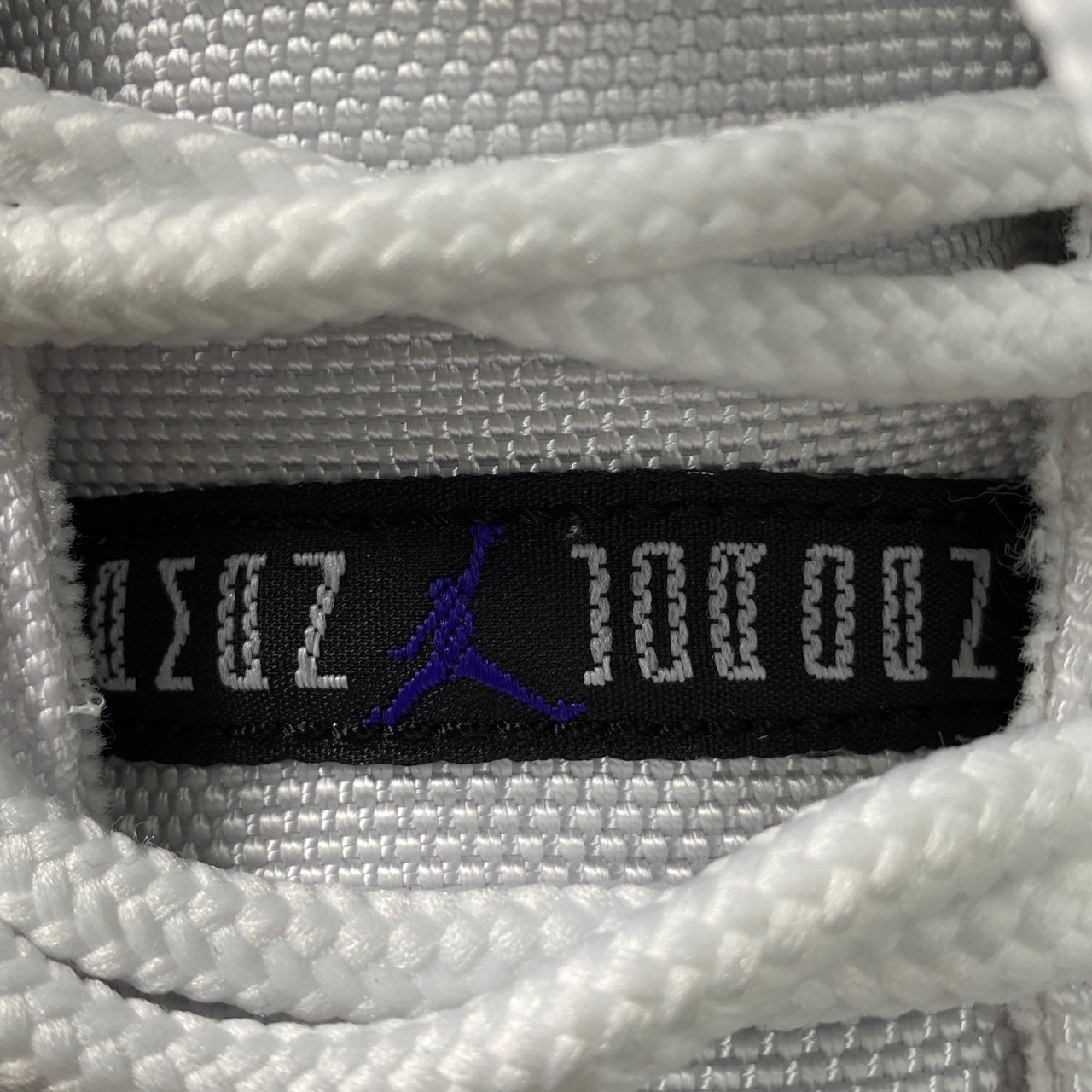 L24 NIKE ナイキ AIR JORDAN 11 RETRO エアジョーダン レトロ 27.5 ホワイト ブラック スニーカー 378037-100