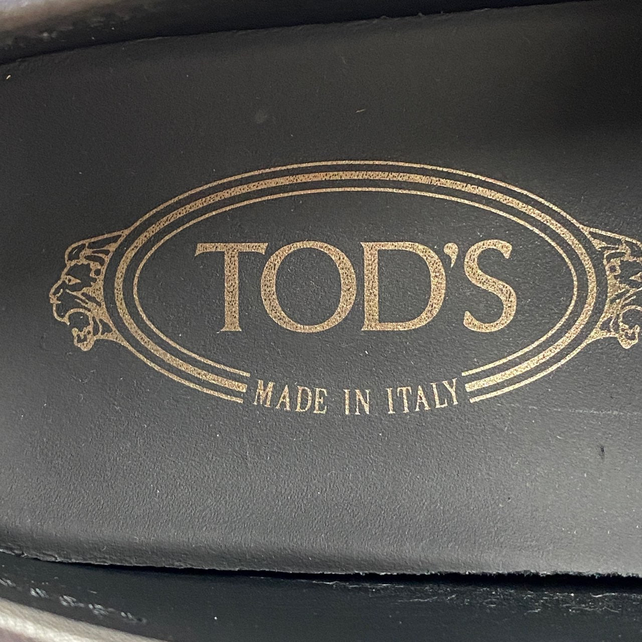 8L6 イタリア製 TOD’S トッズ ビジネスシューズ 7 1/2 ネイビー メンズ シューズ ローファー