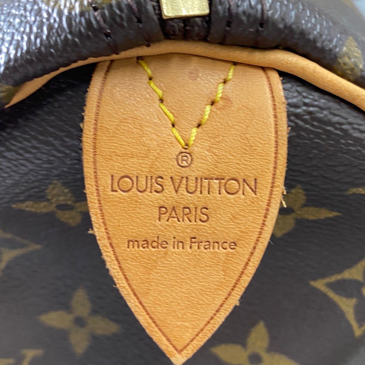 a26 LOUIS VUITTON ルイヴィトン M41524 モノグラム スピーディ 35 モノグラムキャンバス ミニボストンバッグ ハンドバッグ ブラウン MB0022