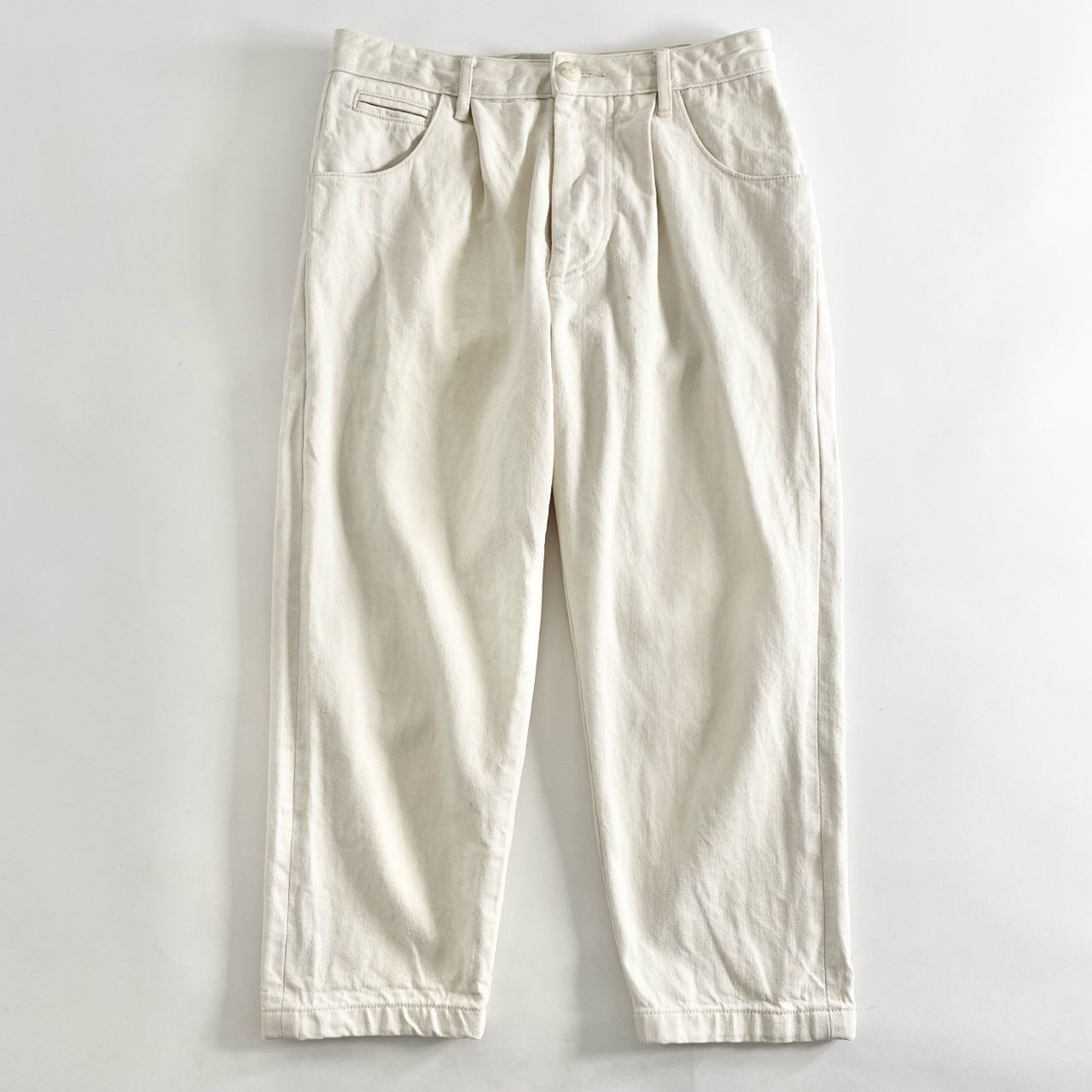 25c6 STUDIO NICHOLSON スタジオニコルソン SN-622 THE ALFINI PANT パンツ ボトム  00 ベージュ コットン