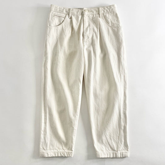 25c6 STUDIO NICHOLSON スタジオニコルソン SN-622 THE ALFINI PANT パンツ ボトム  00 ベージュ コットン 夏