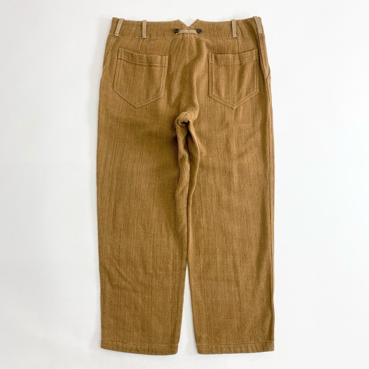 39c20 COLINA コリーナ コットンパンツ L ブラウン 日本製 ボトムス 162PT10 COTTON PANTS コインポケット