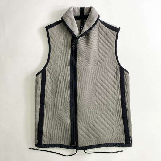 39k13《美品》BYBORE バイボレ インサレーション ベスト キルティング S ベージュ メンズ インナーベスト C-VEST-3D メンズ